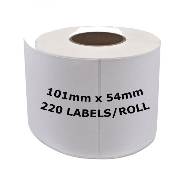 Dymo Compatible Labels 101 X 54mm 220 Per Roll Visitorrego 6754